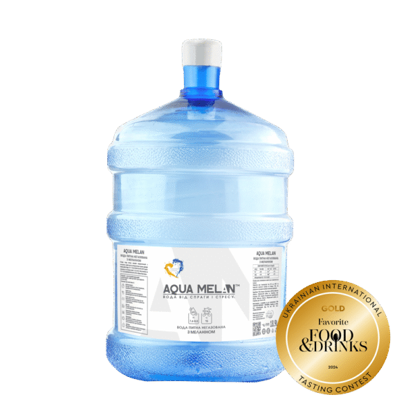Структурована меланіном вода AQUA MELAN питна негазована, 18,9л