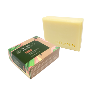 МИЛО ручної роботи натуральне з меланіном для тіла та обличчя "NATURAL MELANIN FOR YOUR SKIN тм"